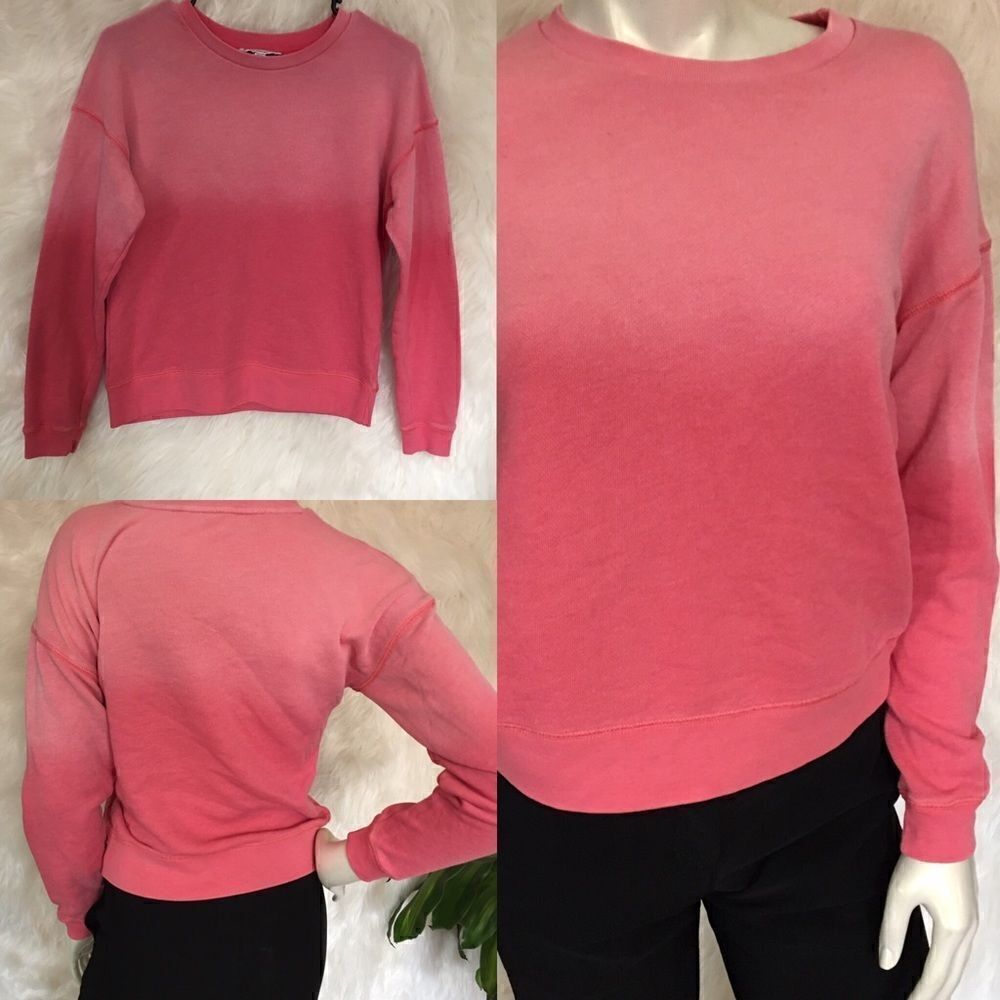 Vintage American Eagle oversized Ombré Long sleeve‎